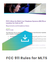 FCC 911 Rules for MLTS